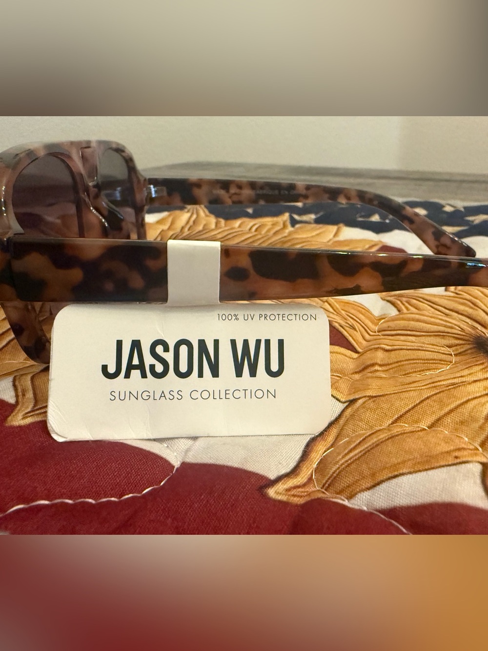 Jason Wu Tortoiseshell Acetate Sunglasses - Brown and Amber - Picture 3 of 8